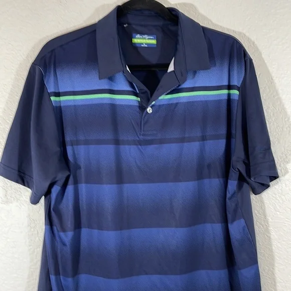 Ben Hogan Men's Performance Short Sleeve Printed Golf Polo Shirt Size Medium - Picture 3 of 9